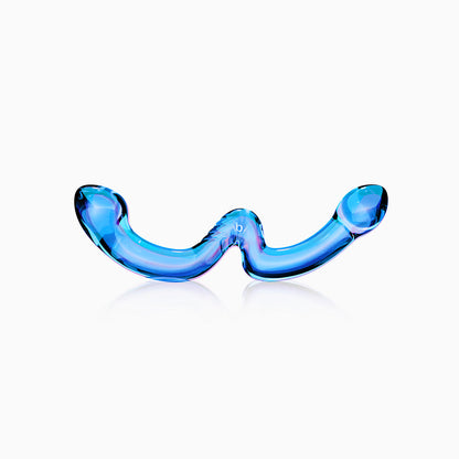 BIIRD - X WICUL OHWII DOUBLE-ENDED GLASS DILDO FOR G-SPOT & P-SPOT