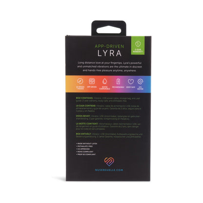 NU SENSUELLE LYRA PANTY VIBE BLACK