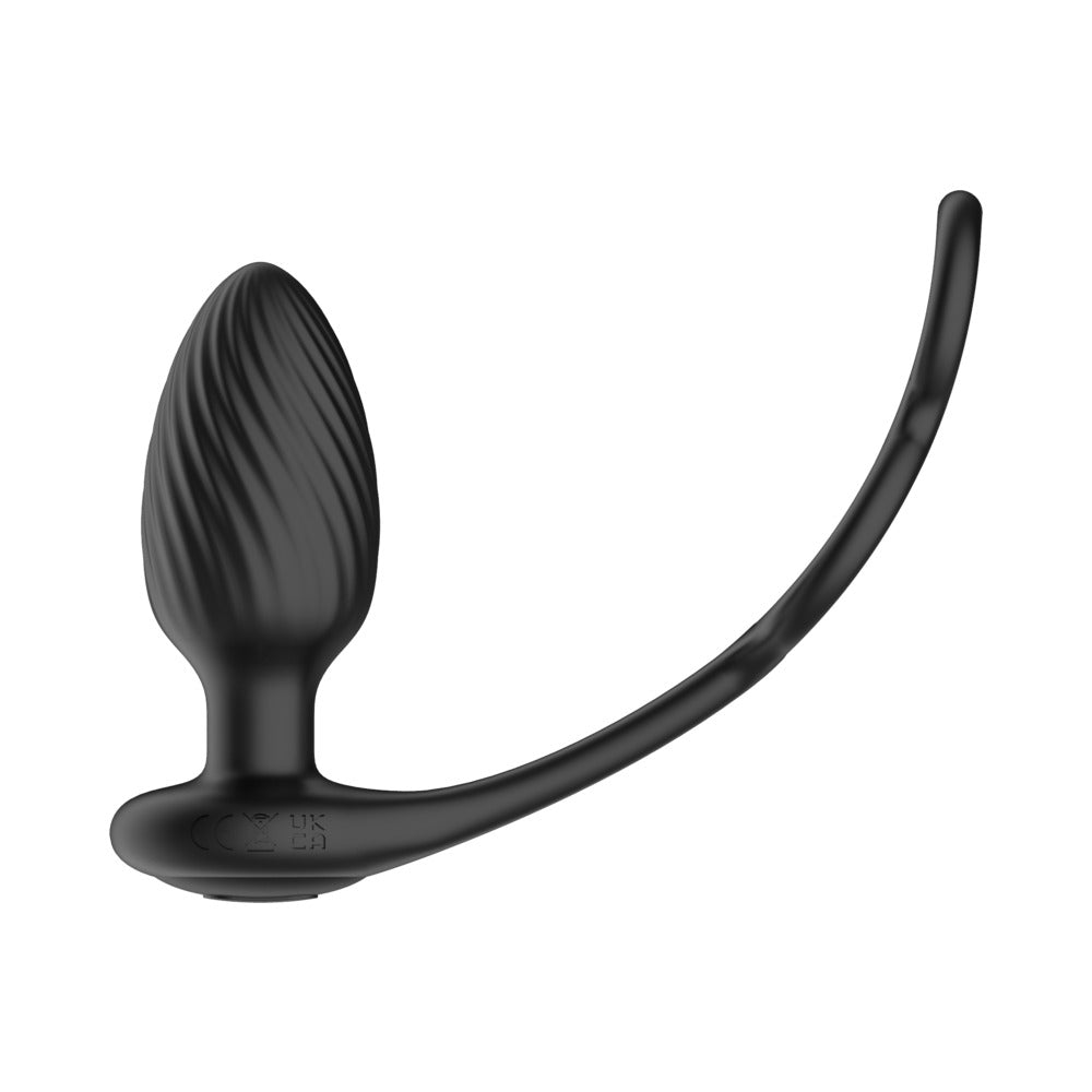 NEXUS TORNADO COCK AND BALL RING ROTATING AND VIBRATING BUTT PLUG WITH REMOTE CONTROL