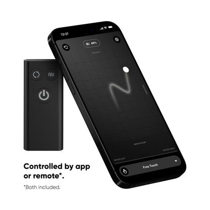 NEXUS REVO STEALTH APP ENABLED ROTATING AND VIBRATING REMOTE CONTROL PROSTATE MASSAGER