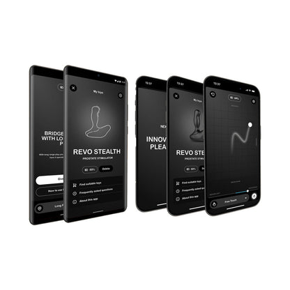 NEXUS - REVO STEALTH APP ENABLED ROTATING AND VIBRATING REMOTE CONTROL PROSTATE MASSAGER