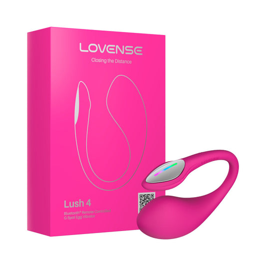LOVENSE LUSH 4 BLUETOOTH REMOTE-CONTROLLED EGG VIBRATOR