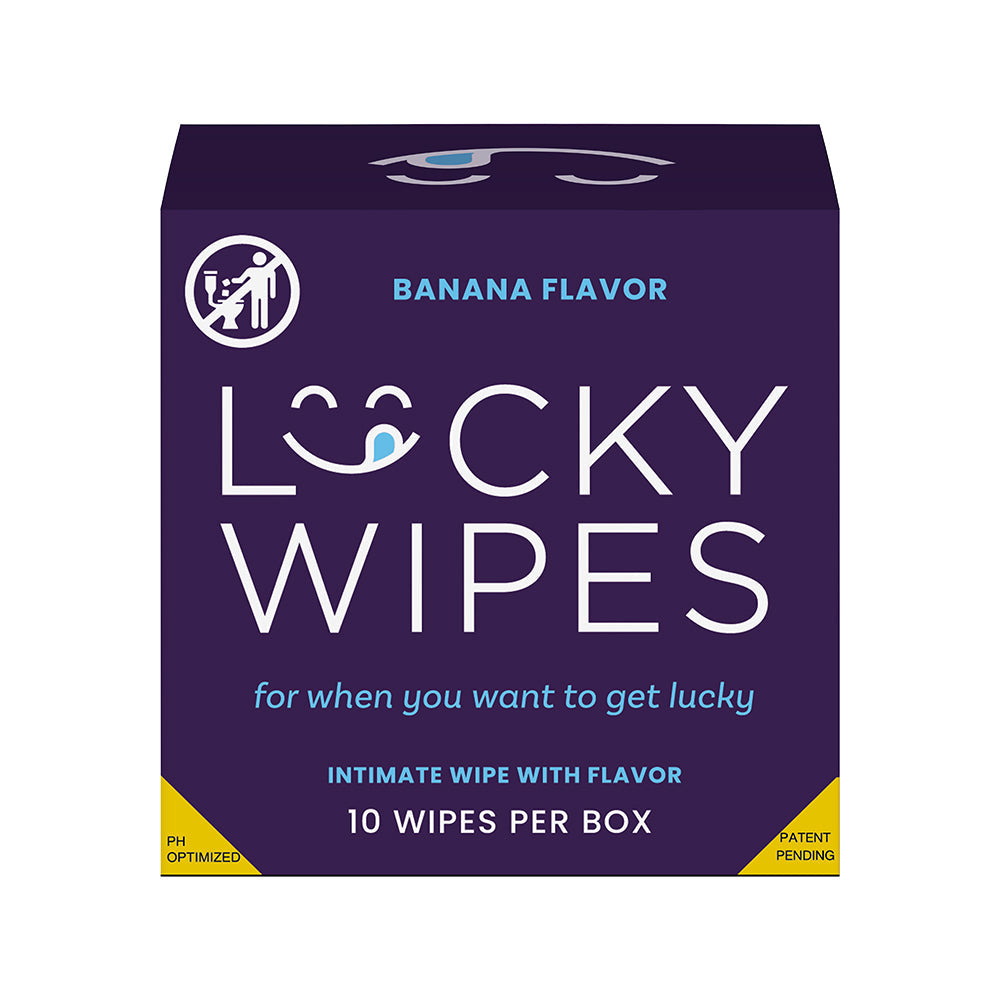 SWEETUMS LUCKY WIPES BANANA FLAVOR 10-PACK
