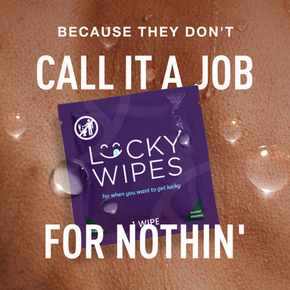 SWEETUMS - LUCKY WIPES CUCUMBER FLAVOR 10-PACK