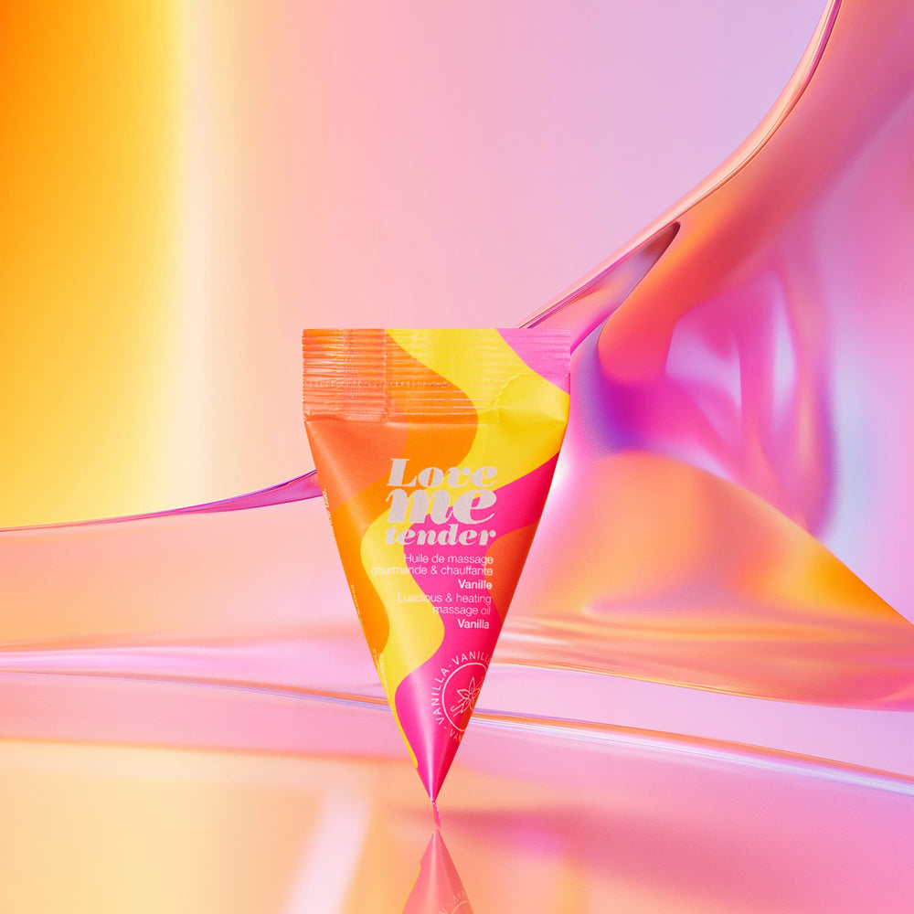 LOVE TO LOVE LOVE ME TENDER LUSCIOUS & HEATING MASSAGE OIL VANILLA 0.33 OZ.