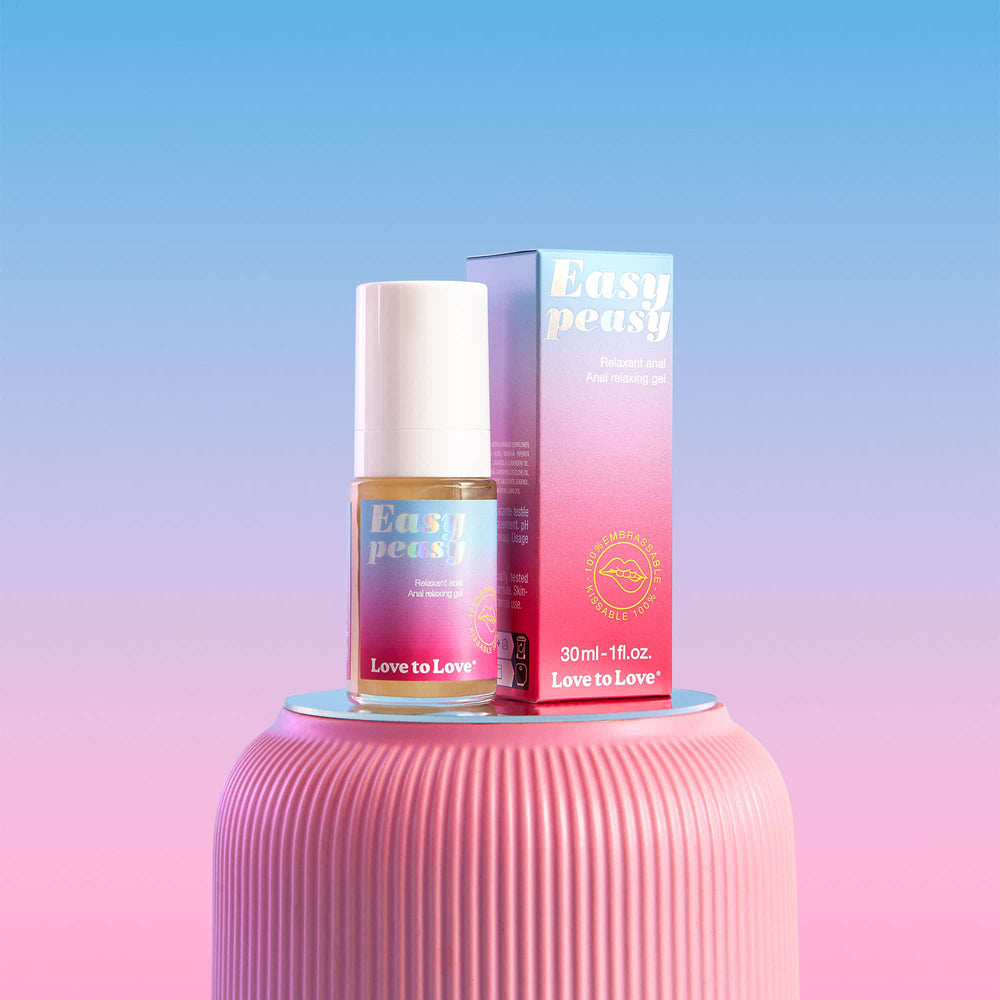 LOVE TO LOVE EASY PEASY ANAL RELAXING GEL 1 OZ.