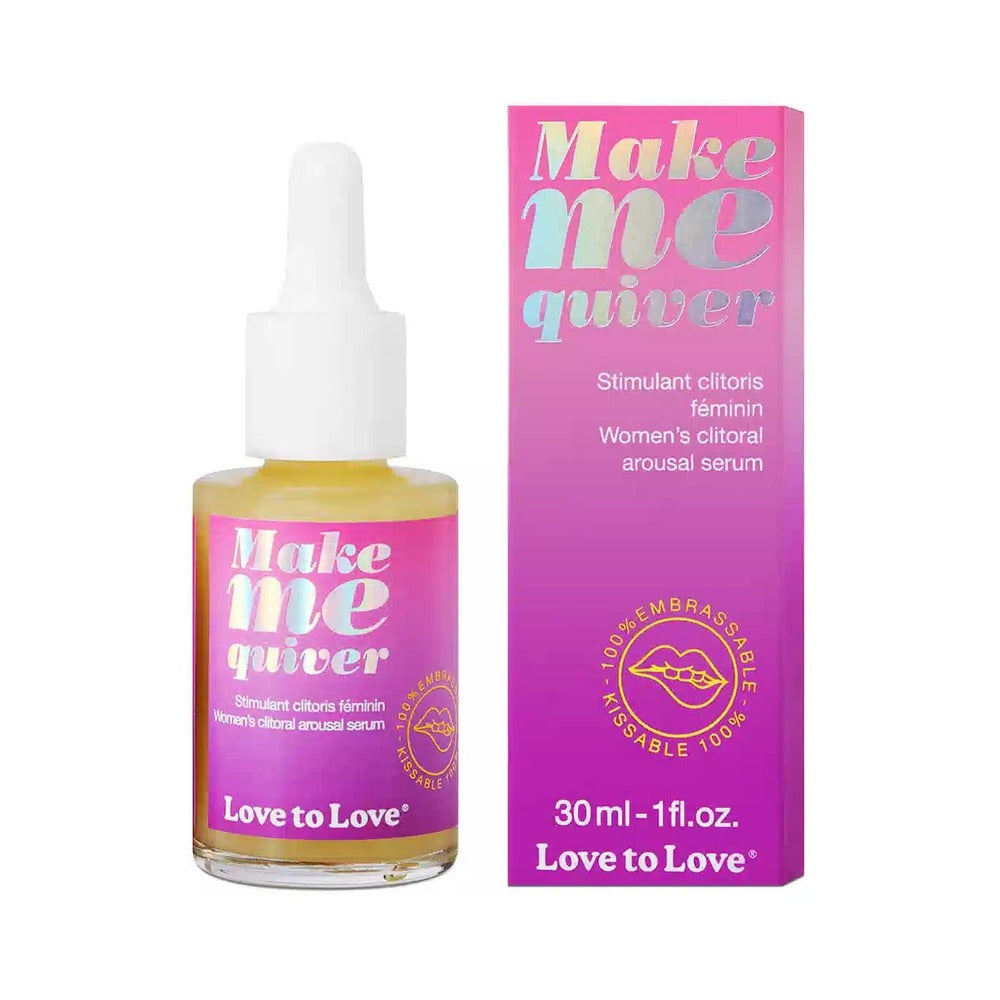 LOVELY PLANET - LOVE TO LOVE MAKE ME QUIVER CLITORAL AROUSAL SERUM 1 OZ.