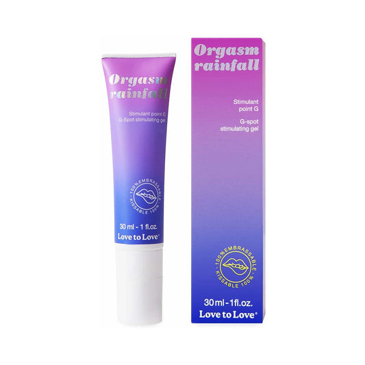 LOVELY PLANET - LOVE TO LOVE ORGASM RAINFALL G-SPOT STIMULATING GEL 1 OZ.