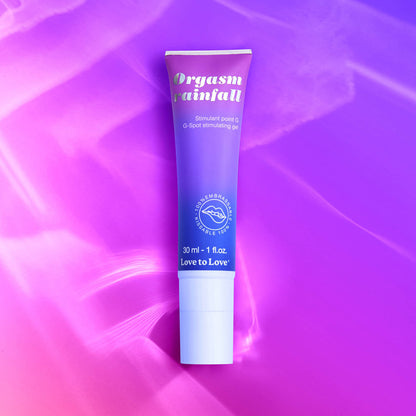 LOVE TO LOVE ORGASM RAINFALL G-SPOT STIMULATING GEL 1 OZ.