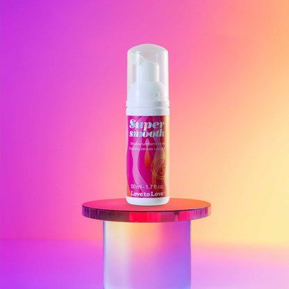 LOVE TO LOVE SUPER SMOOTH FOAMING INTIMATE LUBRICANT 1.7 OZ.
