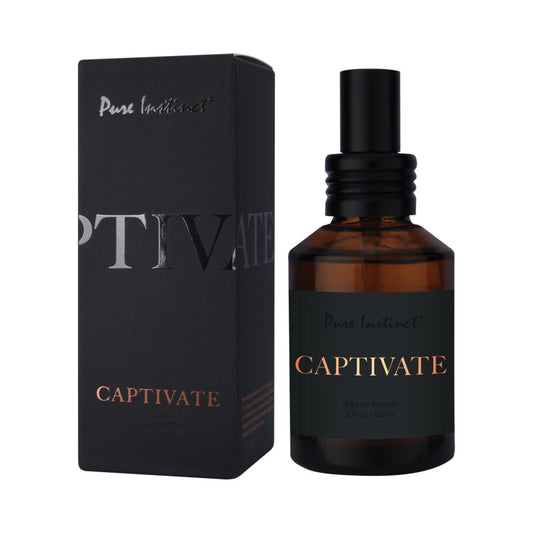 CLASSIC BRANDS - PURE INSTINCT FEROMONA EAU DE PARFUM CAPTIVATE 2 FLOZ | 60 ML
