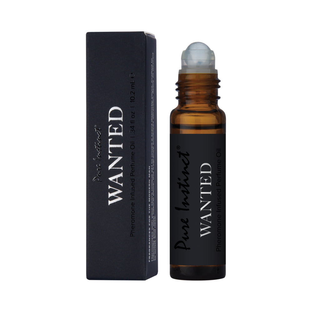 CLASSIC BRANDS - PURE INSTINCT PHEROMONE PERFUME OIL WANTED 10.2 ML | 0.34 ML