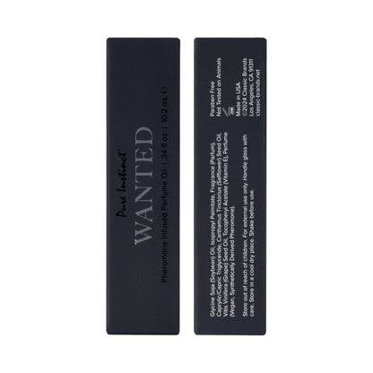 CLASSIC BRANDS - PURE INSTINCT PHEROMONE PERFUME OIL WANTED 10.2 ML | 0.34 ML