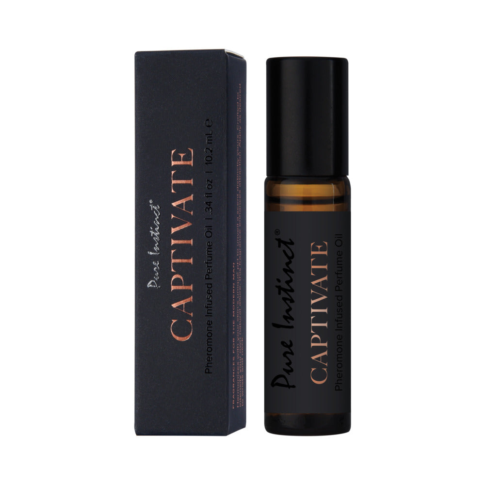 CLASSIC BRANDS - PURE INSTINCT PHEROMONE PERFUME OIL CAPTIVATE 10.2 ML | 0.34 ML
