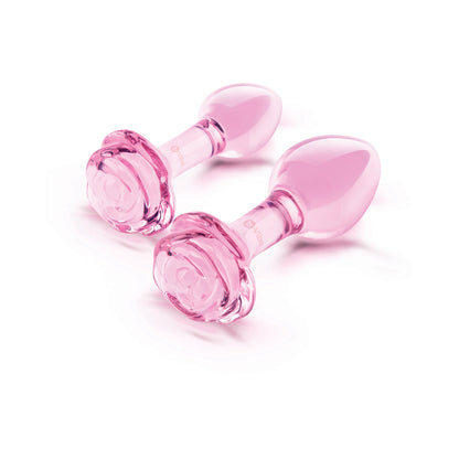B-VIBE - PINK ROSES TRAINING PLUG SET