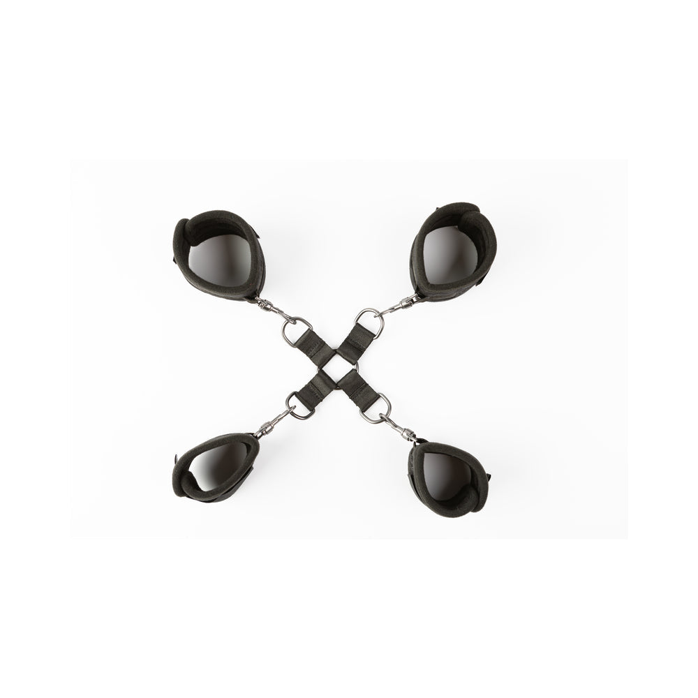 SEI MIO HOGTIED AND SATISFIED HOG TIE & CUFF SET