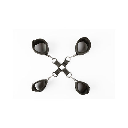 SEI MIO HOGTIED AND SATISFIED HOG TIE & CUFF SET