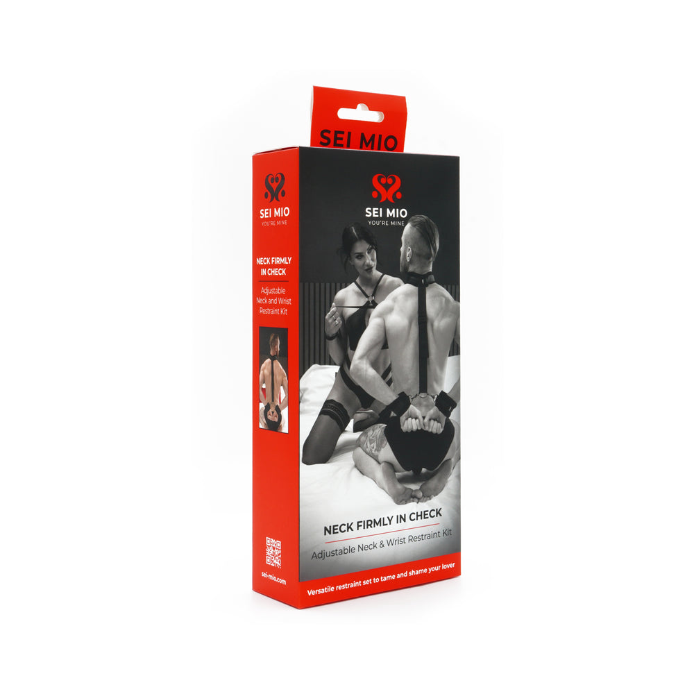 SEI MIO NECK FIRMLY IN CHECK ADJUSTABLE NECK & WRIST RESTRAINT KIT