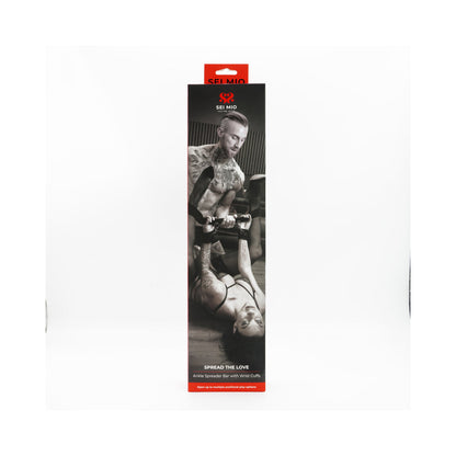 SEI MIO SPREAD THE LOVE ANKLE SPREADER BAR WITH WRIST CUFFS