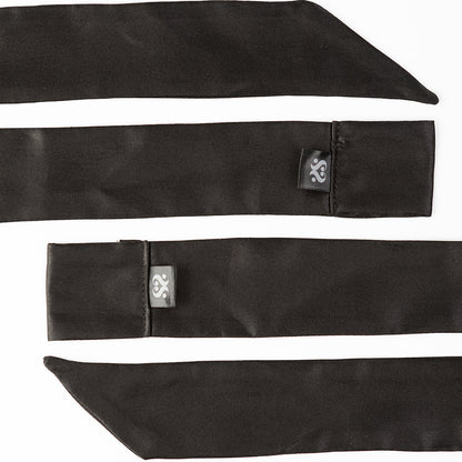 SEI MIO NIGHTS IN TIED SATIN 2 X SILK SASH RESTRAINTS