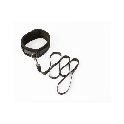 SEI MIO TAKE THE LEAD PADDED NECK COLLAR AND LEASH