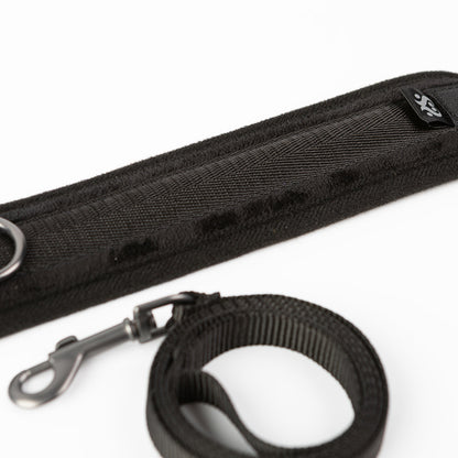 SEI MIO TAKE THE LEAD PADDED NECK COLLAR AND LEASH