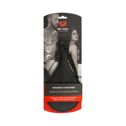 SEI MIO ROUNDLY CHASTISED BROAD CIRCULAR SPANKING PADDLE