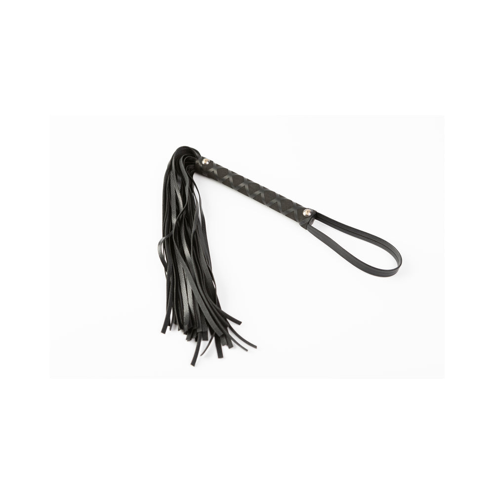 SEI MIO PRIMED FOR PUNISHMENT FAUX LEATHER FLOGGER