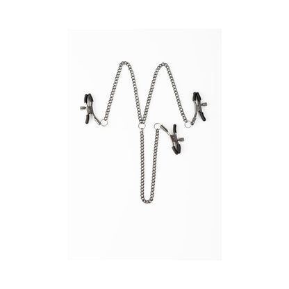 SEI MIO TRIPLE TEASE ADJUSTABLE NIPPLE AND CLIT CLAMP SET