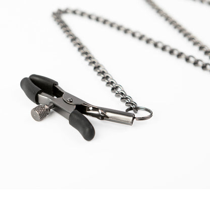 SEI MIO TRIPLE TEASE ADJUSTABLE NIPPLE AND CLIT CLAMP SET