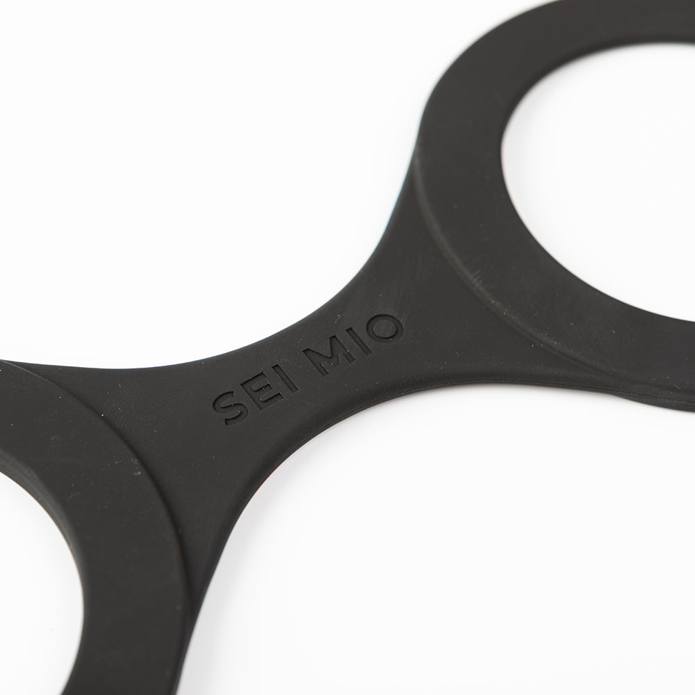 SEI MIO HANDI-CUFFS LARGE SUPER STRONG SILICONE RESTRAINT CUFFS