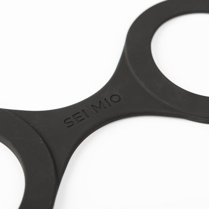 SEI MIO HANDI-CUFFS LARGE SUPER STRONG SILICONE RESTRAINT CUFFS