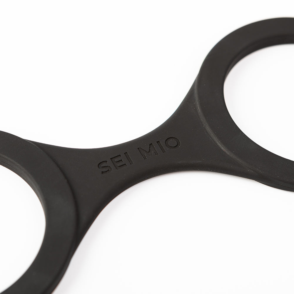 SEI MIO HANDI-CUFFS MEDIUM SUPER STRONG SILICONE RESTRAINT CUFFS