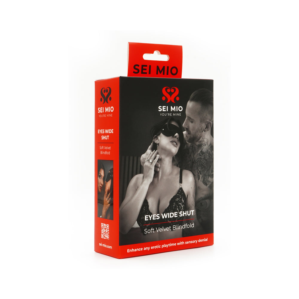 CREATIVE CONCEPTIONS - SEI MIO EYES WIDE SHUT SOFT VELVET BLINDFOLD