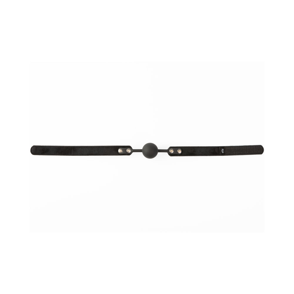 SEI MIO STRICTLY COME QUIETLY SOFT STRAP SILICONE BALL GAG