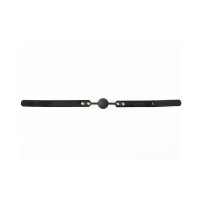 SEI MIO STRICTLY COME QUIETLY SOFT STRAP SILICONE BALL GAG