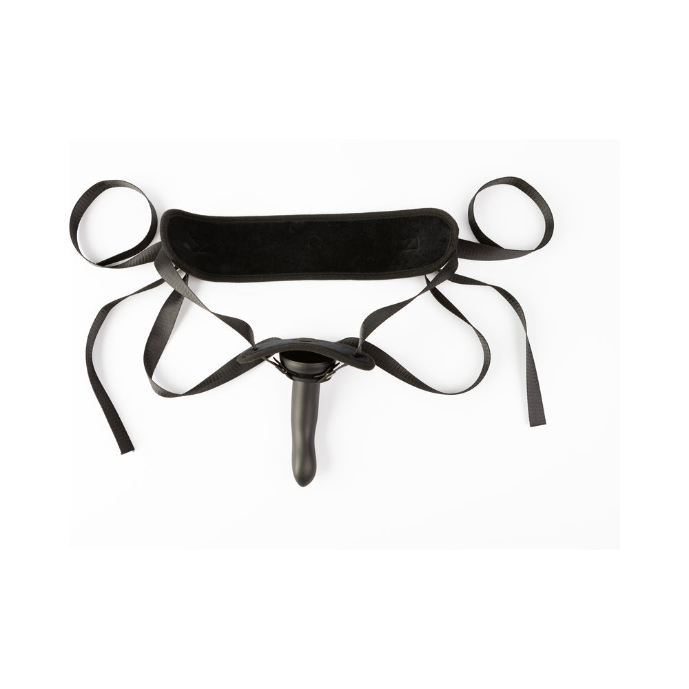 SEI MIO COCKED AND LOADED ADVANCED STRAP-ON HARNESS AND 6.5 IN. DILDO