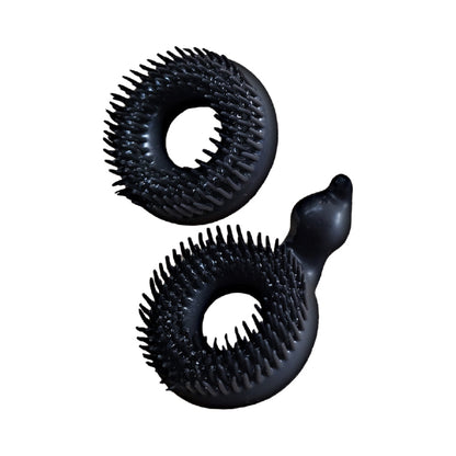 ENHANCER DUAL LOVE RINGS BLACK