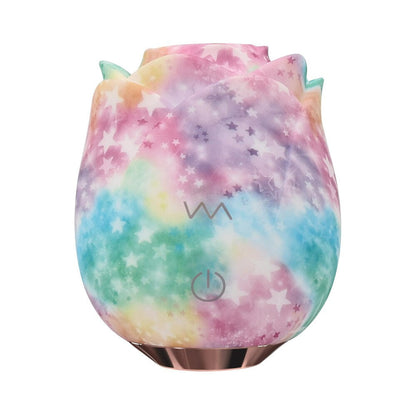 EVE''S RAVISHING ROSE TAPPING CLITORAL STIMULATOR RAINBOW