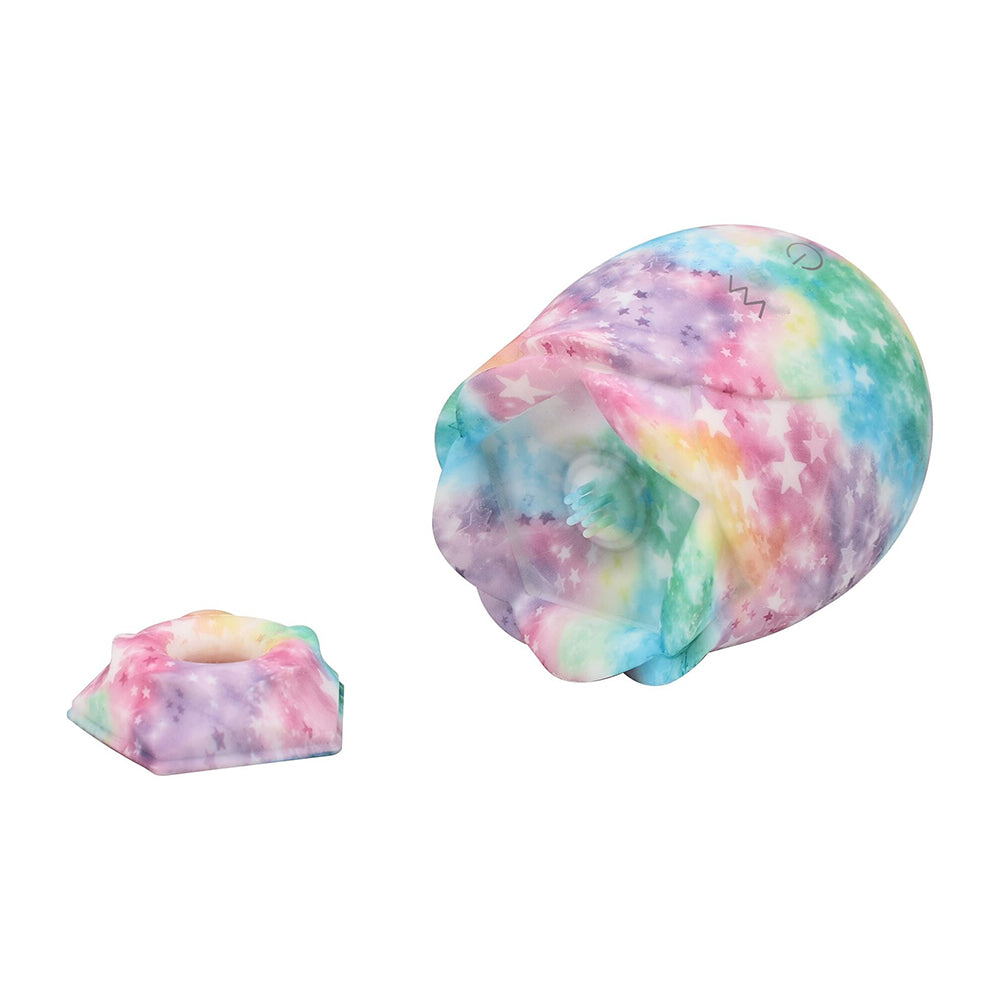 EVE''S RAVISHING ROSE TAPPING CLITORAL STIMULATOR RAINBOW