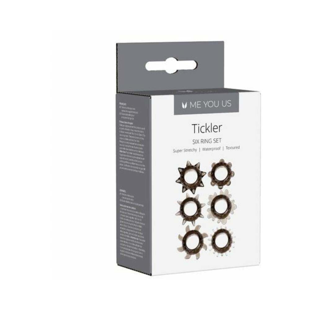 ME YOU US - TICKLER SET TEXTURED RING SMOKE