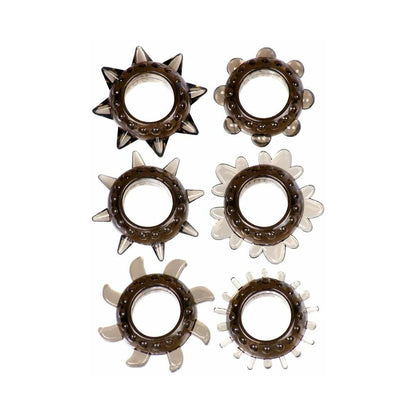 ME YOU US TICKLER SET TEXTURED RING SMOKE