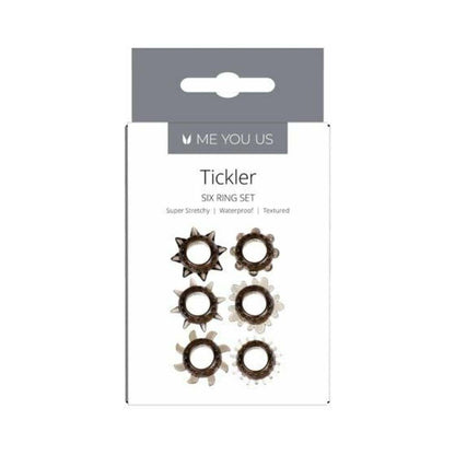 ME YOU US TICKLER SET TEXTURED RING SMOKE
