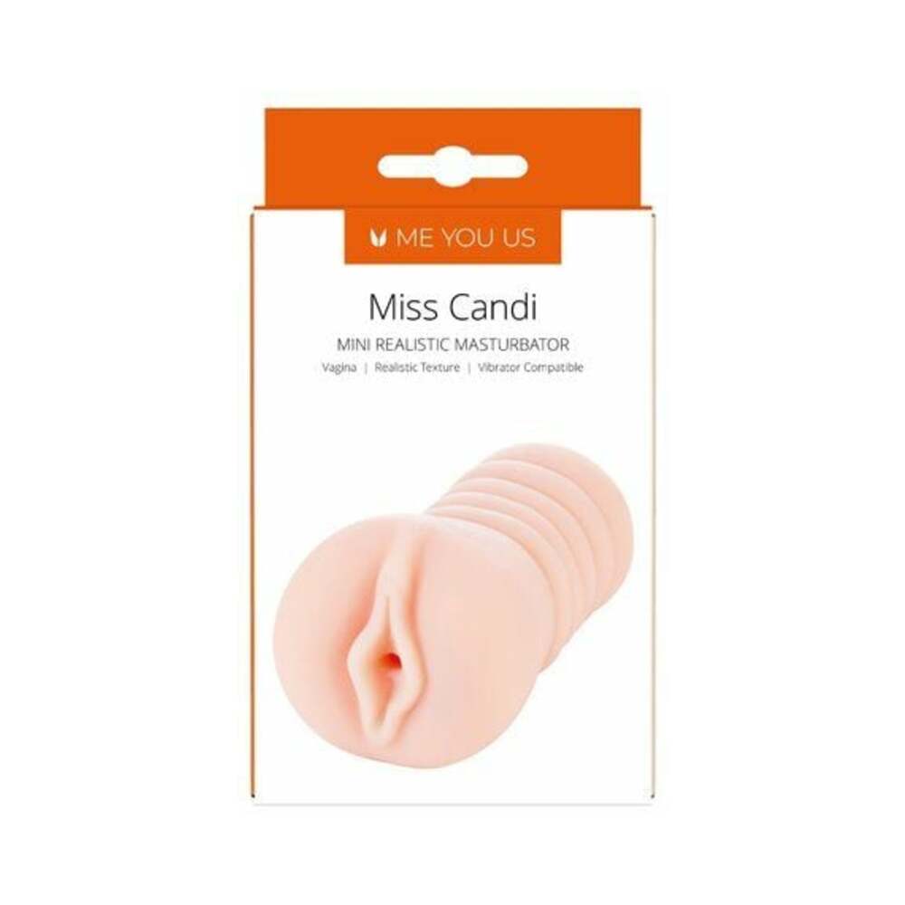 ME YOU US MISS CANDI MINI REALISTIC MASTURBATOR VANILLA