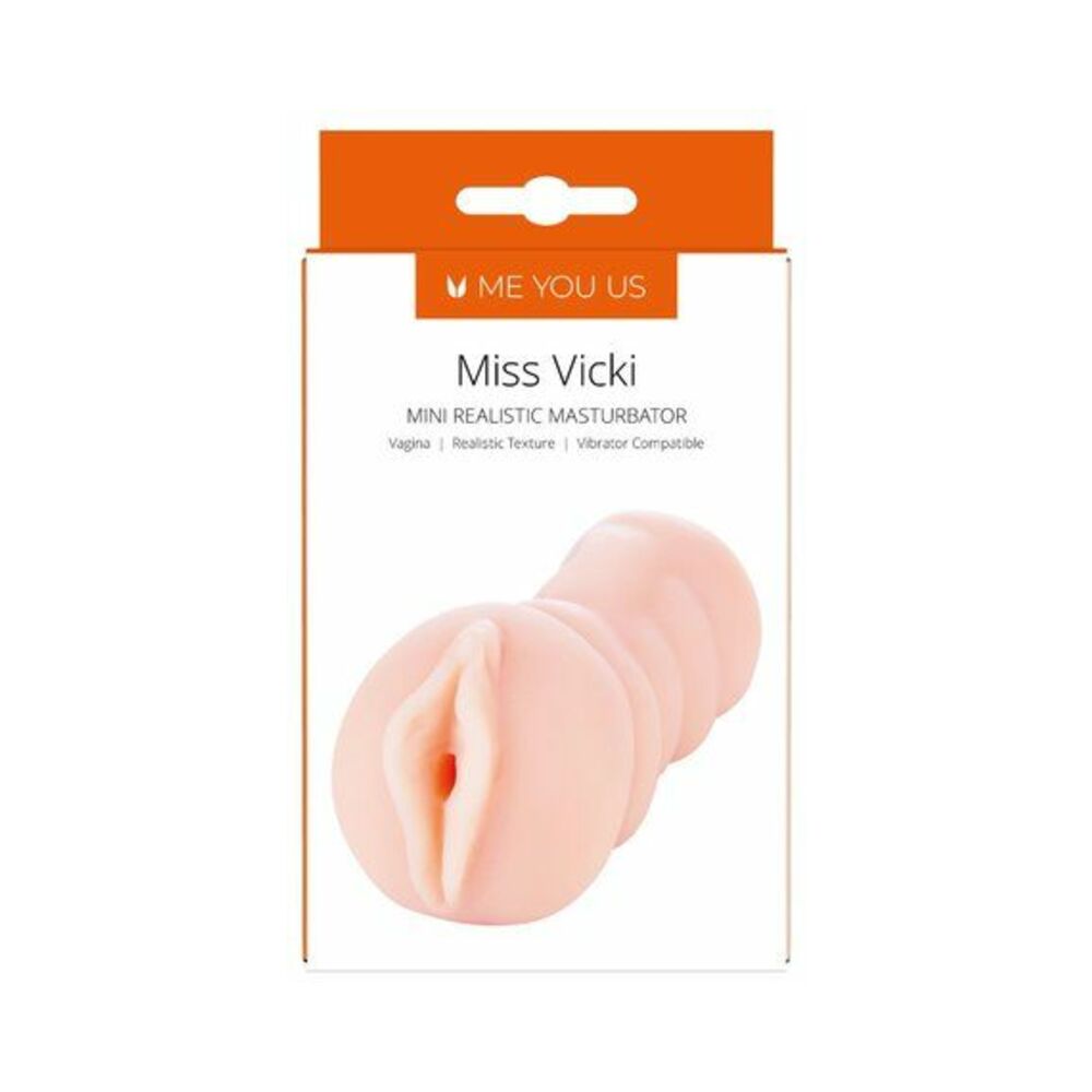 ME YOU US - MISS VICKI MINI REALISTIC MASTURBATOR VANILLA