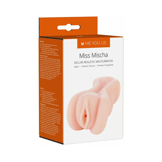 ME YOU US MISS MISCHA DELUXE REALISTIC MASTURBATOR VANILLA