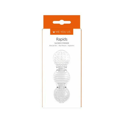 ME YOU US RAPIDS SUCKER STROKER MALE MASTURBATOR TRANSPARENT