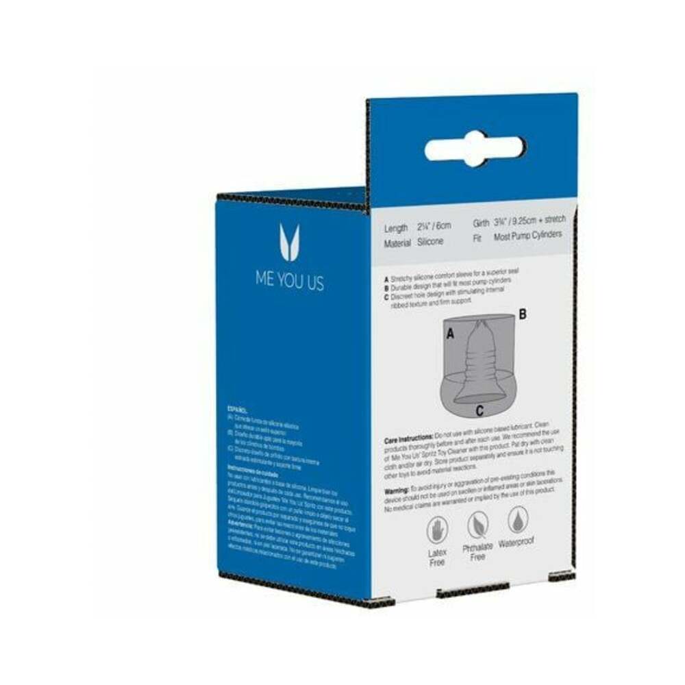 ME YOU US DELUXE SNUGG PUMP SLEEVE BLACK