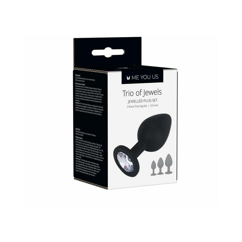 ME YOU US - TRIO OF JEWELS 3 PIECE TRAINING PLUG SET