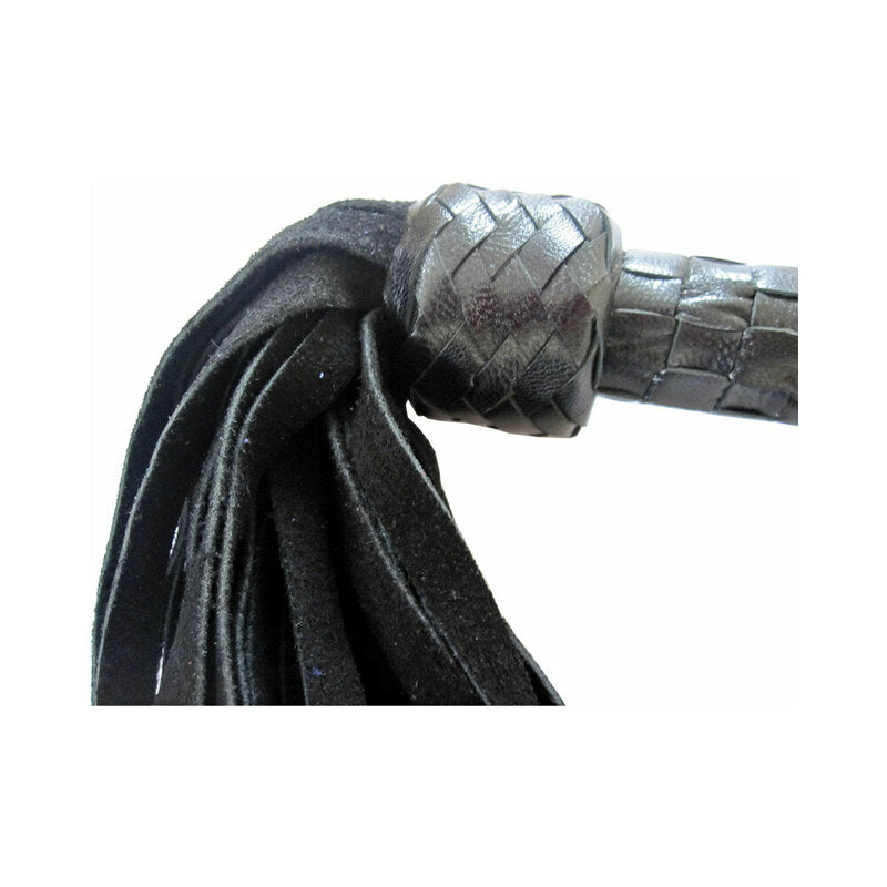 SHORT SUEDE FLOGGER BLACK